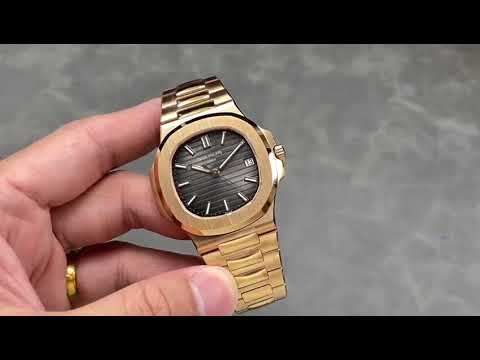 3K Factory Patek Philippe Nautilus 5711/1R  001 Rose Gold Brown Dial