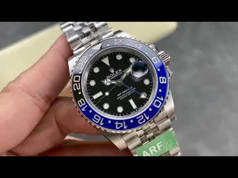 ARF Factory Batgirl Rolex GMT-Master II 126710BLNR-0002 40mm Full 904L Black Dial Jubilee