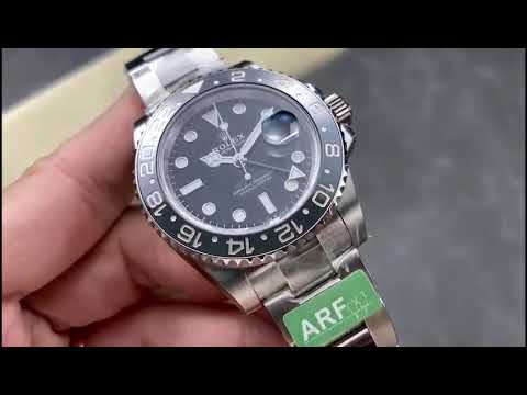 ARF Factory Rolex GMT-Master II 126710GRNR-0004 40mm Full 904L Black Dial