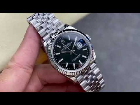 VS Factory Rolex Datejust 126234-0015 36mm Full 904L Black Dial Jubilee