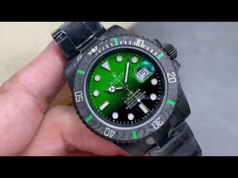 DIW Factory Rolex Submariner Date 116610 Limited Edition 40mm Full 904L Gradient Green Dial