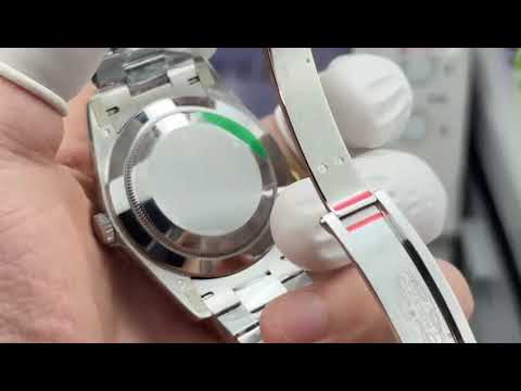 PPM Factory Counterweight Rolex Day-Date 228239-0076 40mm Full White Gold Roman Numerals Dark Blue
