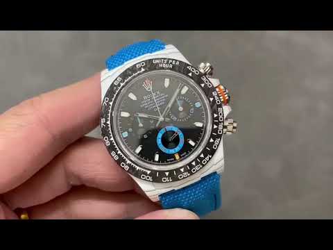 DIW Factory Rolex Daytona 116500 Limited Edition 40mm White Carbon Fiber Artificial Fiber Woven