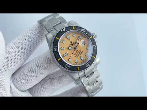 DIW Factory Rolex Submariner Date 116610 Limited Edition 40mm Full 904L Yellow Dial
