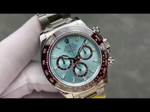 VS Factory Rolex Daytona 126506-0001 40mm Full Platinum Ice Blue Dial