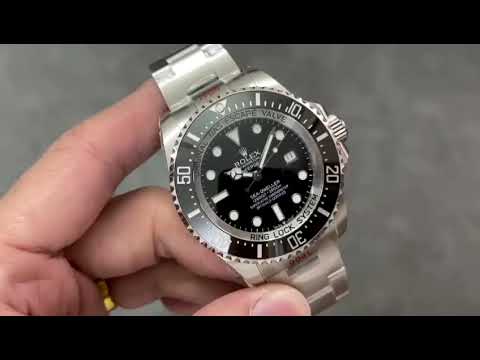 JVS Factory Rolex Sea-Dweller Deepsea 126660 44mm Full 904L Black Dial