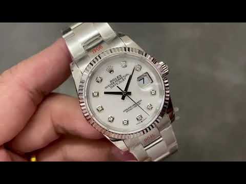 GM Factory Rolex Datejust 126234-0020 36mm Full 904L Diamond Mop Mother Of Pearl Dial