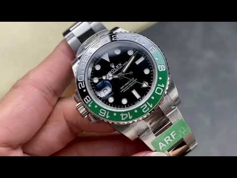 ARF Factory Sprite Rolex GMT-Master II 126720VTNR-0001 40mm Full 904L Black Dial