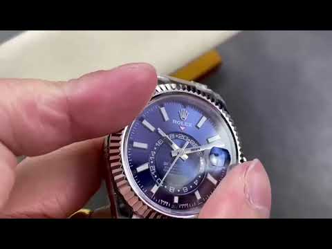Noob Factory Rolex Sky-Dweller 336934-0005 42mm Full 904L Blue Dial