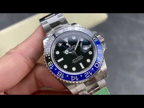ARF Factory Batman Rolex GMT-Master II 126710BLNR-0003 40mm Full 904L Black Dial