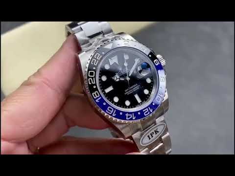 IPK Factory Rolex Batgirl GMT-Master II 126710BLNR-0003 Full 904L Black Dial