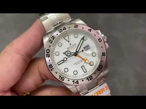 JVS Factory Rolex Explorer II 226570 42mm Full 904L White Dial