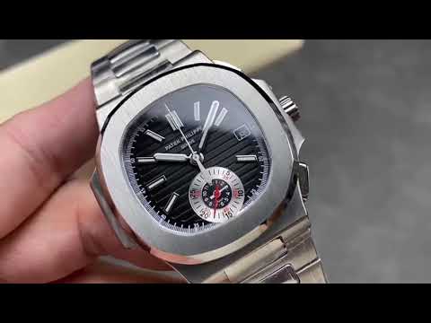 3K Factory Patek Philippe Nautilus 5980/1A 014 Black Dial 1