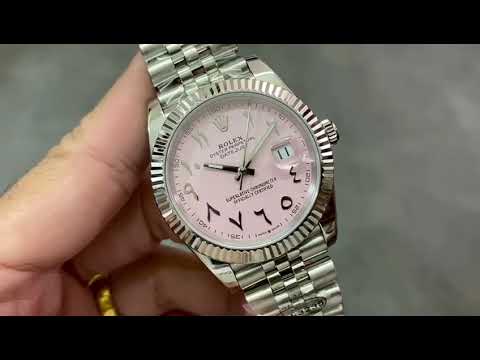 DIW Factory Rolex Datejust 126334 Limited Edition 41mm Full 904L Middle Eastern Digital Pink Dial