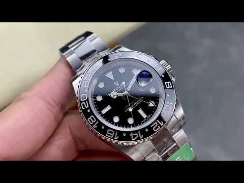 ARF Factory Rolex GMT-Master II 116710LN 40mm Full 904L Black Dial
