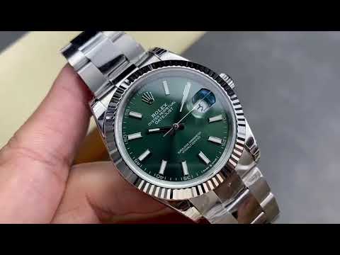 VS Factory Rolex Datejust 126334-0027 41mm Full 904L Mint Green Dial