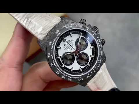DIW Factory Rolex Daytona 116500 Limited Edition 40mm, Carbon Fiber Artificial Fiber Woven Strap