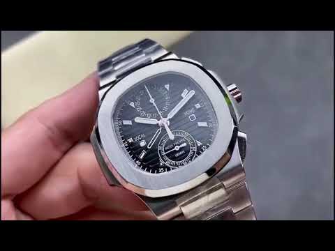 3K Factory Patek Philippe Nautilus 59901A-001 40.5mm Full Steel Black Dial