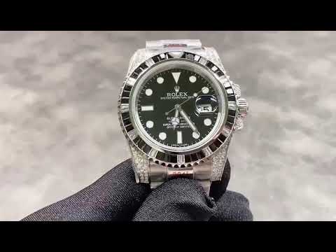 ROF Factory Rolex Submariner Date 116659SABR 40mm Diamond Bezel Full 904L Black Dial