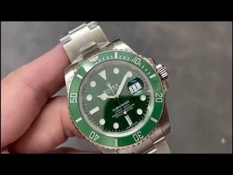 VS Factory Rolex Submariner Date 116610LV ‘HULK’ 40mm Full 904L Green Dial