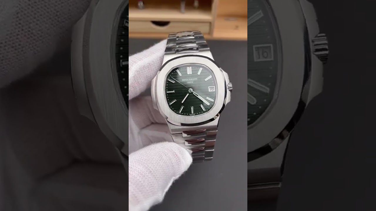 BBF Factory Patek Philippe Nautilus 57111A 014 40mm Full Steel Green Dial
