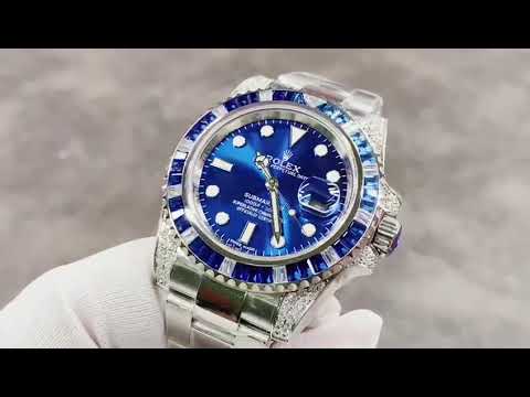 ROF Factory Rolex Submariner Date 116659SABR 40mm Diamond Bezel Full 904L Blue Dial