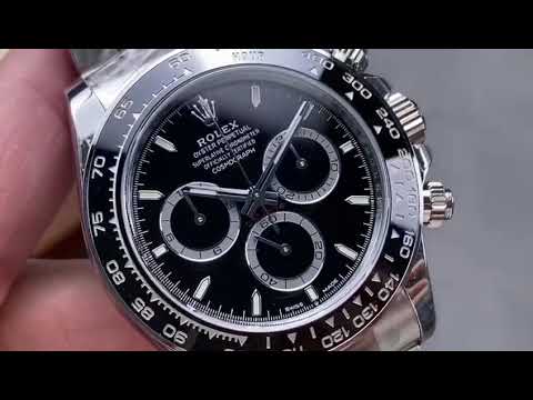 VS Factory Rolex Daytona Panda 126500LN-0002 40MM Full 904L Black Dial