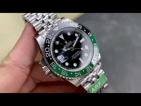 ARF Factory Sprite Rolex GMT-Master II 126720VTNR-0002 40mm Full 904L Black Dial Jubilee