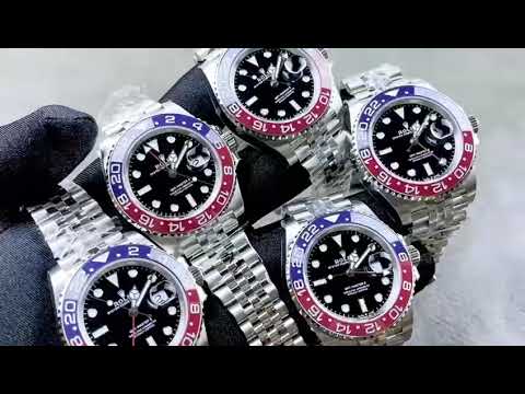 VS Factory Rolex Pepsi GMT MASTER II Jubilee 126710BLRO 0001 40mm Black Dial