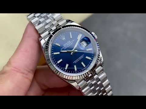 VS Factory Rolex Datejust 126234-0017 36mm Full 904L Blue Dial Jubilee