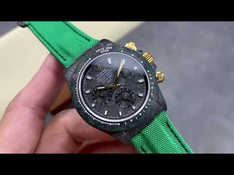 DIW Factory Rolex Daytona 116500 Limited Edition 40mm Carbon Fiber Artificial Fiber Woven Strap