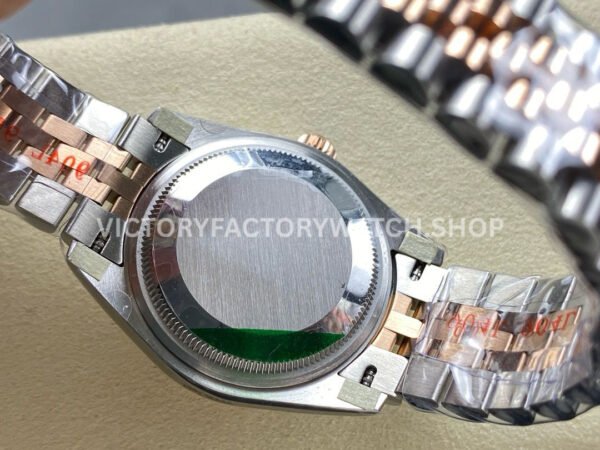 8+ Factory Counterweight Rolex Datejust 278271-0010 31mm  Half Rose Gold Pink Dial Jubilee