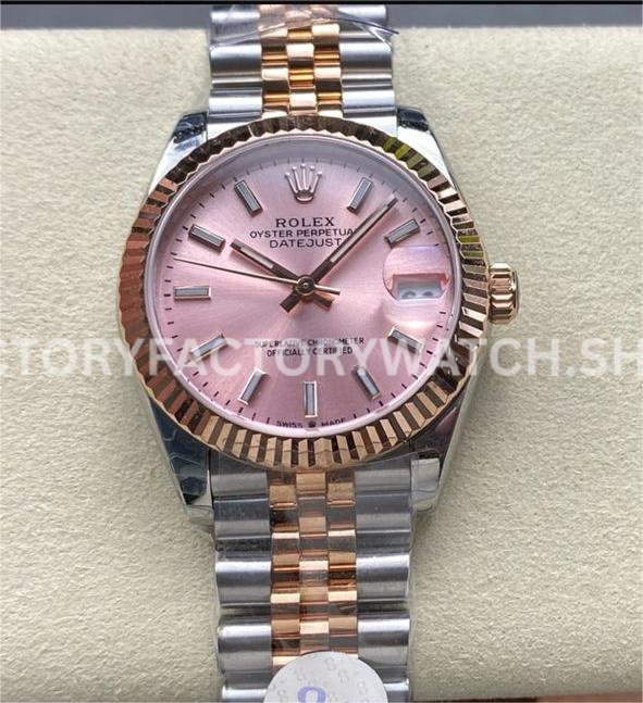 Rolex Datejust 278271 replica watch side profile