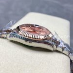 8+ Factory Counterweight Rolex Datejust 278271-0024 31mm  Half Rose Gold Diamond Pink Red Dial Jubilee