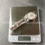 8+ Factory Counterweight Rolex Datejust 278271-0026 31mm Half Rose Gold Diamond Mother Of pearl Dial Jubilee