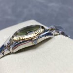 8+ Factory Counterweight Rolex Datejust 278273-0016 31mm Half Yellow Gold Roman Numerals Diamond Green Dial Jubilee  Brand : Rolex