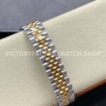 8+ Factory Counterweight Rolex Datejust 278273-0016 31mm Half Yellow Gold Roman Numerals Diamond Green Dial Jubilee  Brand : Rolex