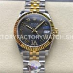 8+ Factory Counterweight Rolex Datejust 278273-0018 31mm Half Yellow Gold Roman Numerals Diamond (1) 8+ Factory Counterweight Rolex Datejust 278273-0018 31mm Half Yellow Gold Roman Numerals Diamond Dark Grey Dial Jubilee