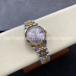 8+ Factory Counterweight Rolex Datejust 278273-0020 31mm Half Yellow Gold Diamond Pink Dial Jubilee