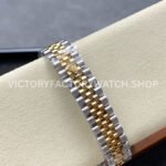 8+ Factory Counterweight Rolex Datejust 278273-0026 31mm Half Yellow Gold Diamond Champagne Dial Jubilee