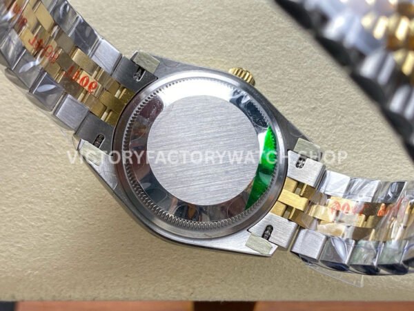 8+ Factory Counterweight Rolex Datejust 278273-0024 31mm  Half Yellow Gold Diamond Mother Of Pearl Dial Jubilee