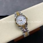 8+ Factory Counterweight Rolex Datejust 278273-0028 31mm Half Yellow Gold Diamond Mother Of Pearl Dial Jubilee