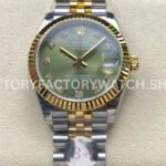 Rolex Datejust 278273 31mm replica watch close up