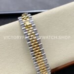8+ Factory Counterweight Rolex Datejust 278273-0030 31mm Half Yellow Gold Diamond Green Dial Jubilee