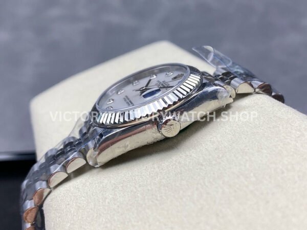 8+ Factory Counterweight Rolex Datejust 278274-0006 31mm Full Steel Diamond Mother Of Pearl Dial Jubilee