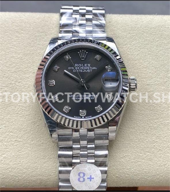 Rolex Datejust 278274 replica watch side profile