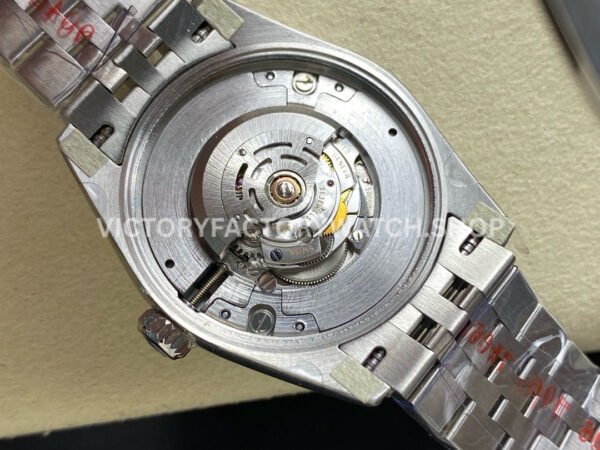 8+ Factory Counterweight Rolex Datejust 278274-0008 31mm Full Steel Diamond Grey Dial Jubilee
