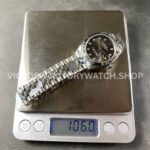 8+ Factory Counterweight Rolex Datejust 278274-0008 31mm Full Steel Diamond Grey Dial Jubilee