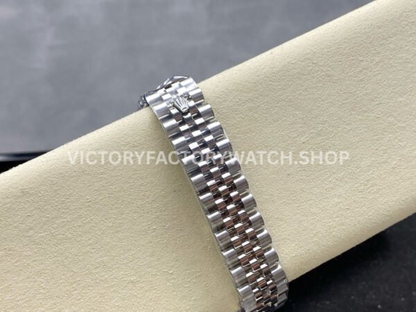 8+ Factory Counterweight Rolex Datejust 278274-0016 31mm Full Steel Grey Dial Jubilee