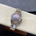 8+ Factory Counterweight Rolex Datejust 278383RBR-0024 31mm Diamond Yellow Gold Bezel Half Yellow Gold Diamond Mother Of Pearl Dial Jubilee